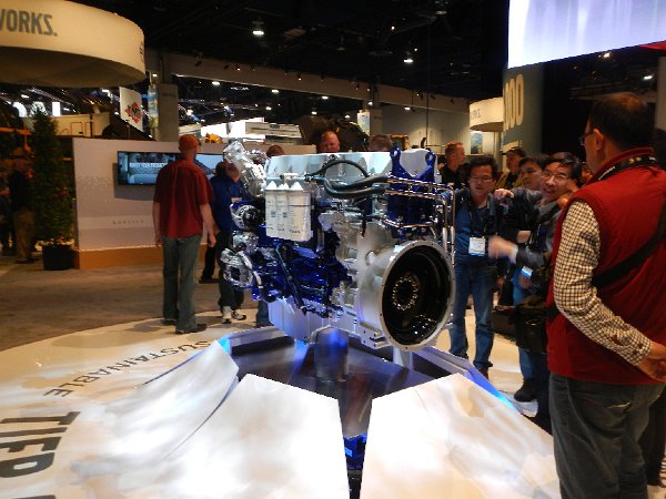 Volvo engine technology on display